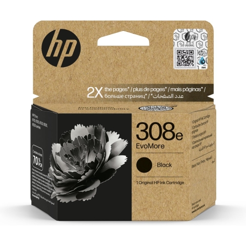 HP 308 Evomore Inktcartridge Zwart