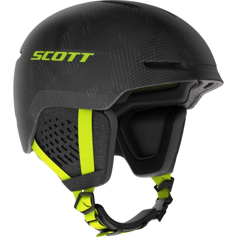 Scott Track Plus skihelm grijs/geel, 51-55 cm