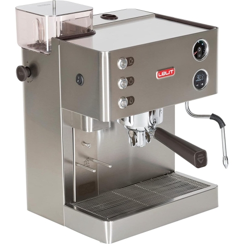 Lelit Kate PL82T Espresso machine met molen - Roestvrij staal