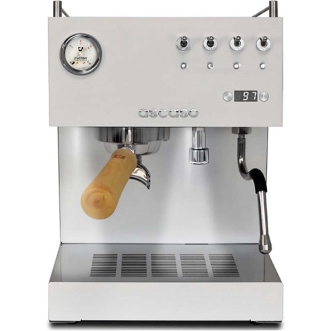 Koffiezetapparaat Ascaso Steel Duo PID V2 White&Wood