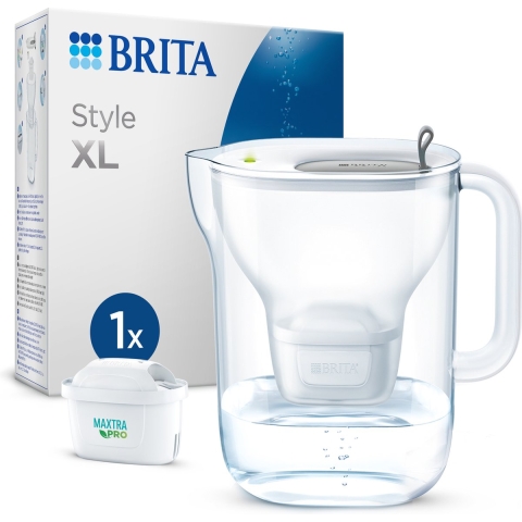 Brita Style XL MxPro Grijs | Waterfilterkannen | 4006387126162