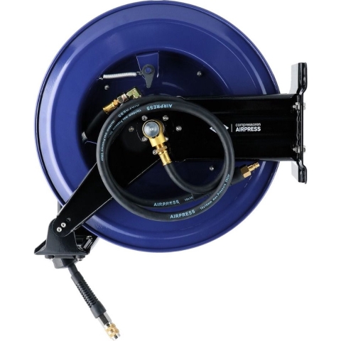Airpress 46622 Open Luchtslanghaspel Wandmodel - 16x10mm - 20m - 20bar