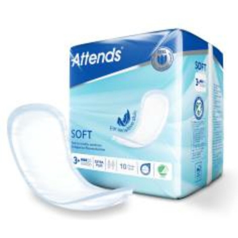 12x Attends Soft Extra Plus 3 10 stuks