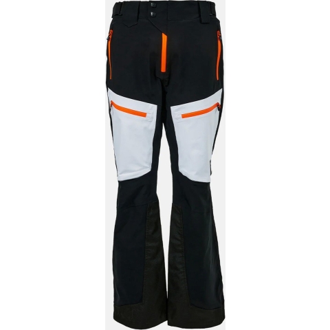 WATTS Level skibroek zwart/wit heren, L