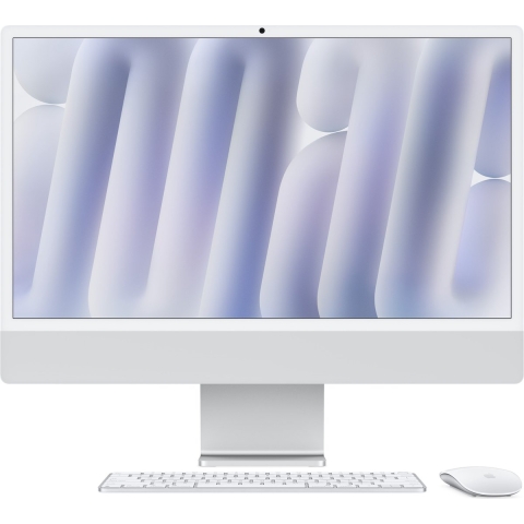 Apple Imac 24-inch Zilver (m4) - 10-core Cpu GPu 16gb 512gb All-in-one-pc