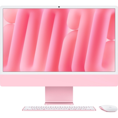 Apple Imac 24-inch Roze (m4) - 10-core Cpu GPu 16gb 512gb All-in-one-pc
