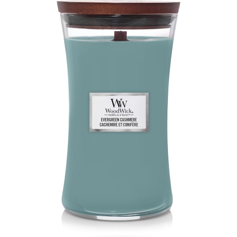 WoodWick Geurkaars Large Evergreen Cashmere 611 gr