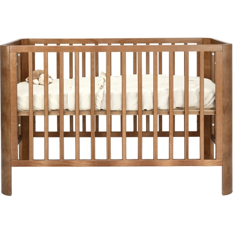 Ledikant Novi at Home® Philou (Ronde Hoek) 60x120 Walnut