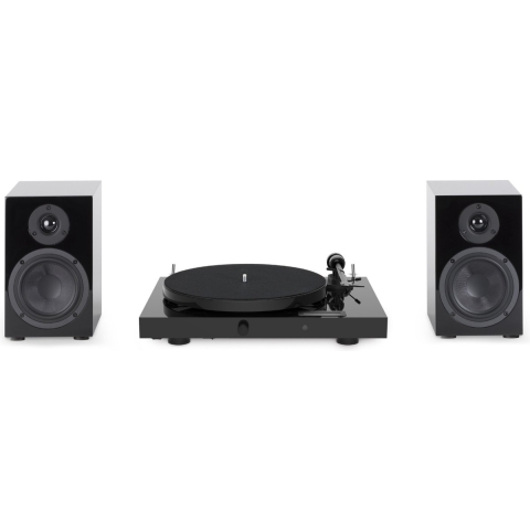 Pro-Ject Jukebox E1 + Speaker Box 5 Zwart | Hifi componenten | Beeld&Geluid - Audio | 9120129869232