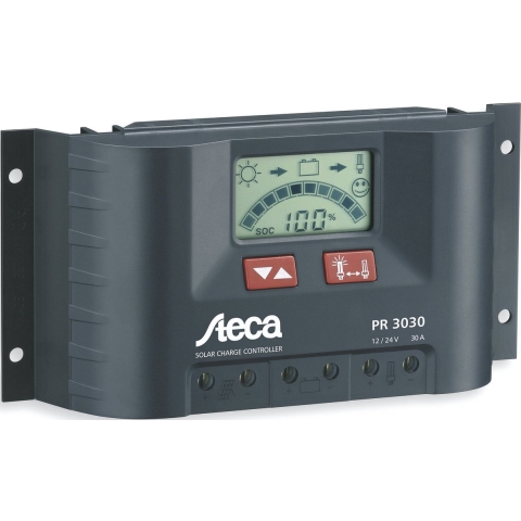 Steca PR 3030 Laadregelaar voor zonne-energie PWM 12 V, 24 V 30 A
