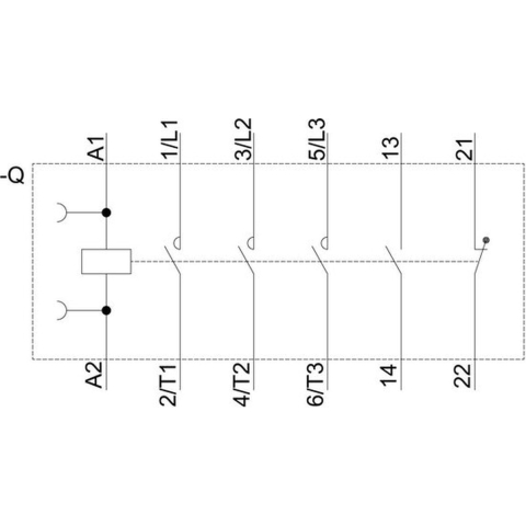Siemens 3RT2025-1AL20 Contactor 3x NO 690 V/AC 1 stuk(s)
