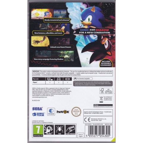 Sonic x Shadow Generations