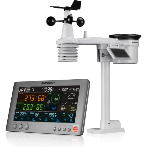 BRESSER Slimme Tuya Profi Weerstation met 7-in-1-Sensor