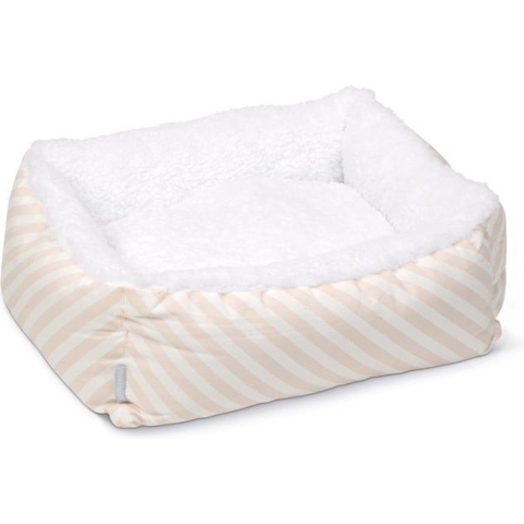 Beeztees Puppy Nappy - Hondenmand - Roze"Wit - 50x42x18 cm