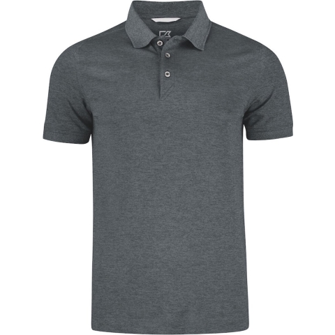 Cutter & Buck 354418 Advantage Polo Men - Antraciet Melange - XXL