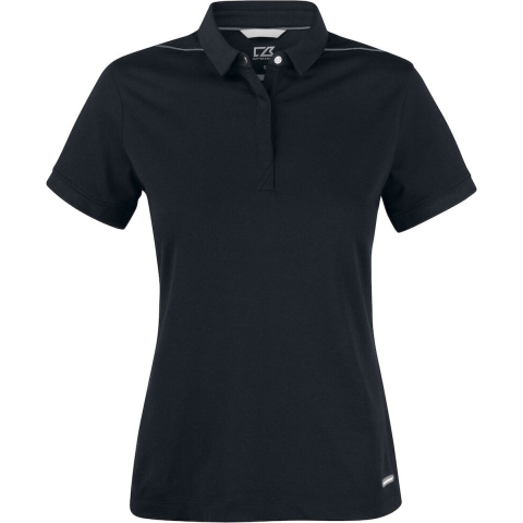 Cutter & Buck 354423 Advantage Performance Polo Lds - Zwart - M