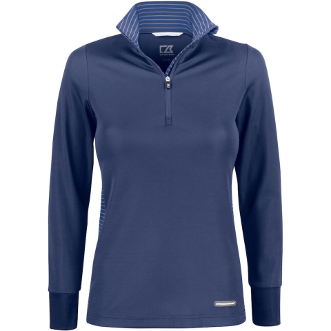 Cutter & Buck 358417 Traverse Half Zip Ladies - Dark Navy - L