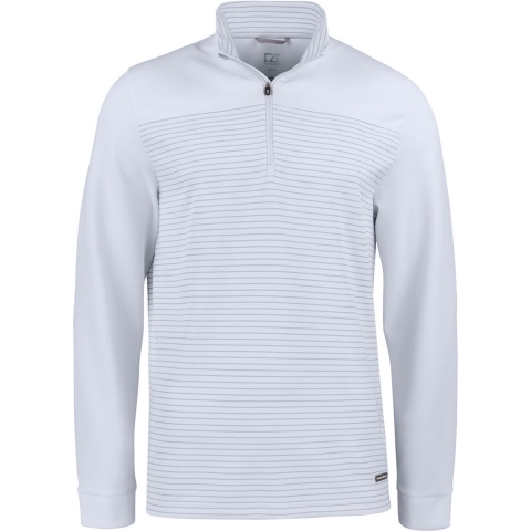 Cutter & Buck 358416 Traverse Half Zip Men - Wit - 3XL