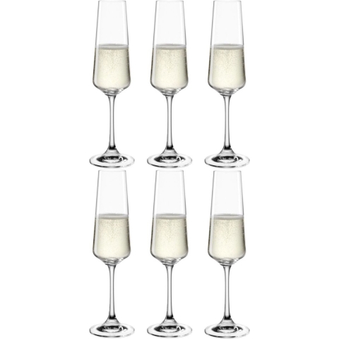 Leonardo Champagneglazen Paladino - 220 ml - 6 stuks