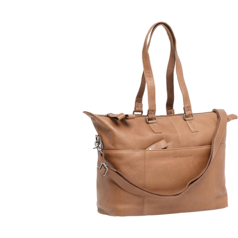 Enkele Fietstas & Schoudertas Verla 21L Cognac