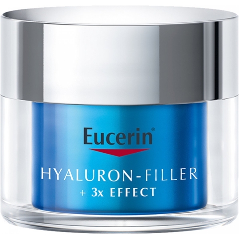 Eucerin Hyaluron-Filler + 3x Effect Hydratatie Booster Nacht | 50 ml