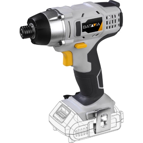 Batavia Accu 18V   Slagschroevendraaier Incl. 4.0 Ah Oplader Maxxpack