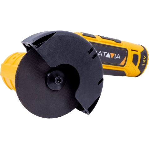 Batavia Accu 12V   Haakse slijperØ 76mm Incl. 2.4 Ah Oplader Fixxpack