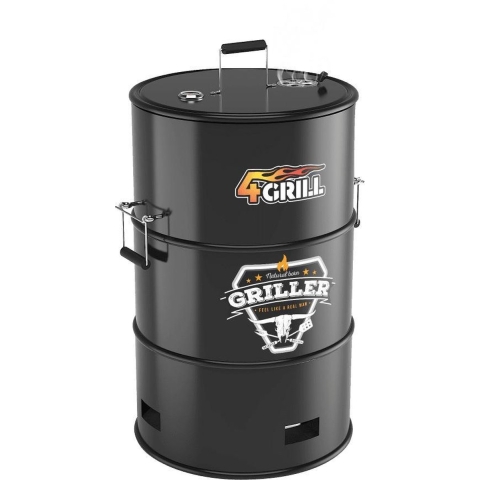 Batavia 4Grill olievat barbecue (4 functies: grillen, roken, garen&vuurkorf)