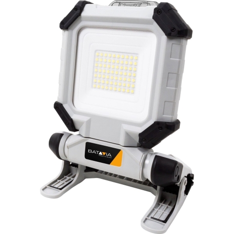 Batavia Accu 18V   Werklamp LED Incl. 2.4 Ah Oplader Maxxpack