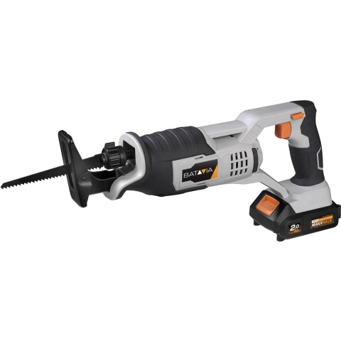 Batavia Accu 18V   Reciprozaag Incl. 4.0 Ah Li-ion Accu / 4.0 Ah Oplader Maxxpack