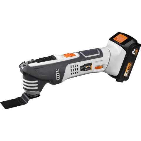 Batavia Accu 18V   Oscillerende Multitool Incl. 2.0 Ah Li-ion Accu Maxxpack