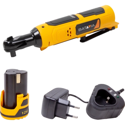 Batavia Accu 12V   Ratelsleutel Incl. 2.0 Ah Li-ion Accu / 0.4 Ah Oplader Fixxpack