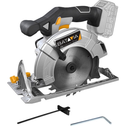 Batavia Accu 18V   CirkelzaagØ 165 mm Incl. 2.0 Ah Li-ion Accu / 4.0 Ah Oplader Maxxpack