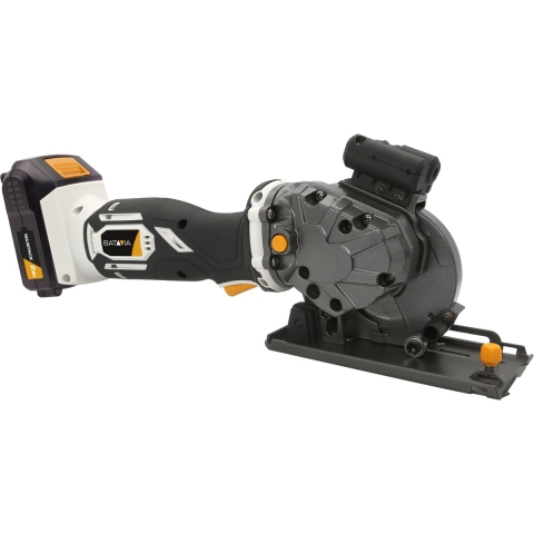 Batavia Accu 18V   Mini InvalcirkelzaagØ 89 mm Incl. 4.0 Ah Li-ion Accu / 4.0 Ah Oplader Maxxpack
