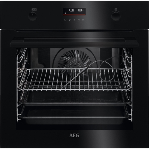 AEG 6000 serie SteamBake Heteluchtoven met stoomondersteuning met pyrolysereiniging BPK556260B