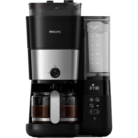 Philips All-in-1 Brew HD7900/50 Koffiezetapparaat met filter - Zwart&Zilver