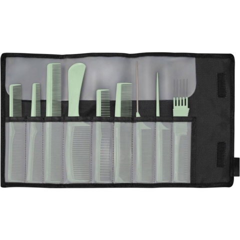 Jaguar - A-Line - 9 delig Kammenset - Matcha - incl. Etui