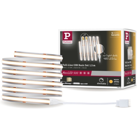 Paulmann 71045 LED-strip basisset Met connector (male) 230 V 1.5 m Warmwit 1 set(s)