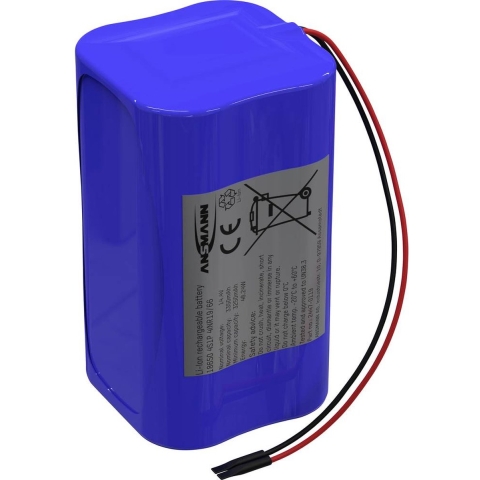 Ansmann 4S1P Accupack Aantal cellen: 4 Batterijgrootte: 18650 Kabel Li-ion 14.4 V 3350 mAh