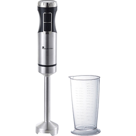 MasterPRO Staafmixer 1000 W Met maatbeker Zwart/RVS