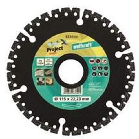 Wolfcraft Diamantdoorslijpschijf | ProMulti | Ø230mm | 1 stuk - 8335000