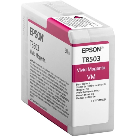 EPSON T8503 levendig magenta 80ml inktcartridge