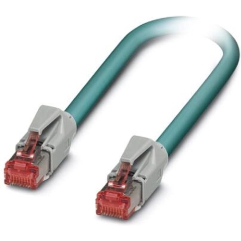 Phoenix Contact 1408952 RJ45 Netwerkkabel, patchkabel S/FTP 5.00 m Blauw 1 stuk(s)