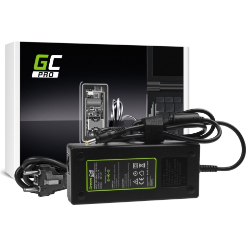 Green Cell GC-AD102P Laptop netvoeding 135 W 19 V 7.1 A