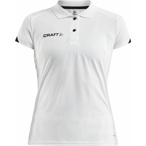 Craft 1908226 Pro Control Impact Polo W - White/Black - M
