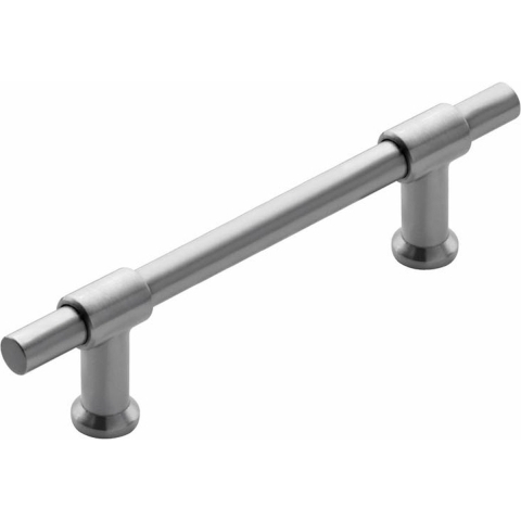 Intersteel | Meubelgreep T-vorm | 216mm | Recht | RVS Geborsteld