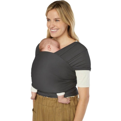 Draagdoek Ergobaby Aura Knit Soft Black