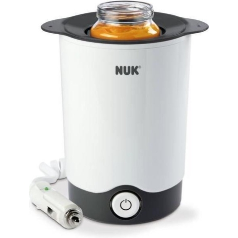 NUK Thermo Express Plus Flaschenwärmer Babyvoedsel verwarmer Wit, Zwart