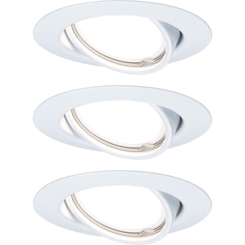 Paulmann 93427 Inbouwlamp Set van 3 stuks Wit