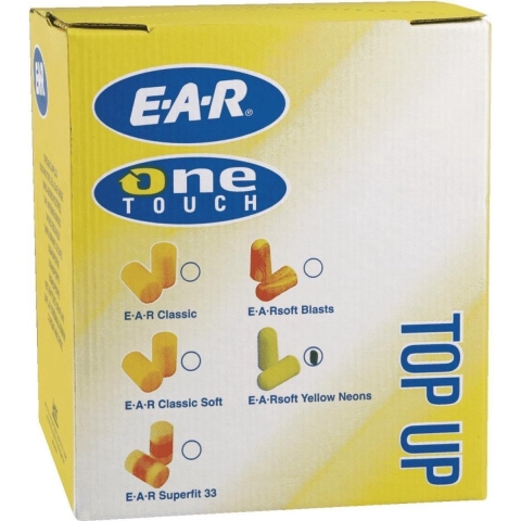 3M EAR PD01010 Oordoppen navulverpakking 34 dB Eenmalig gebruik EN 352-2 500 paar